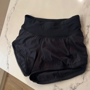 Lululemon speed up shorts size 2